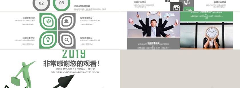 2019创业商业融资商业计划书PP...第3张