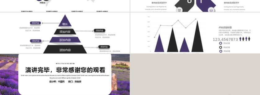 则简约财务部工作总结汇报PPT模板第3张