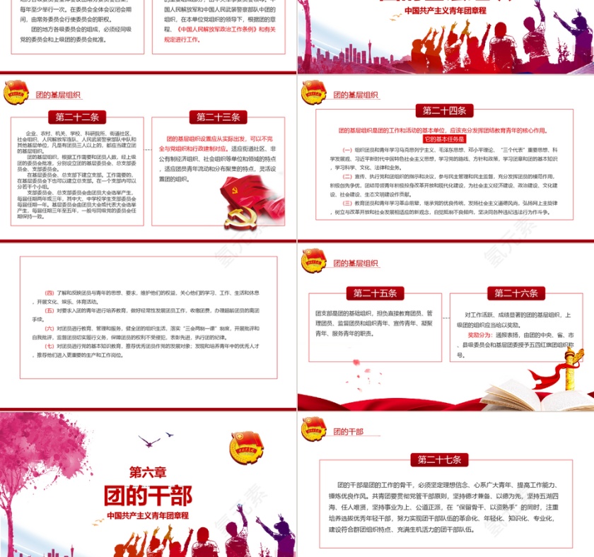 新时代的共青团员共青团章程学习PP...第6张