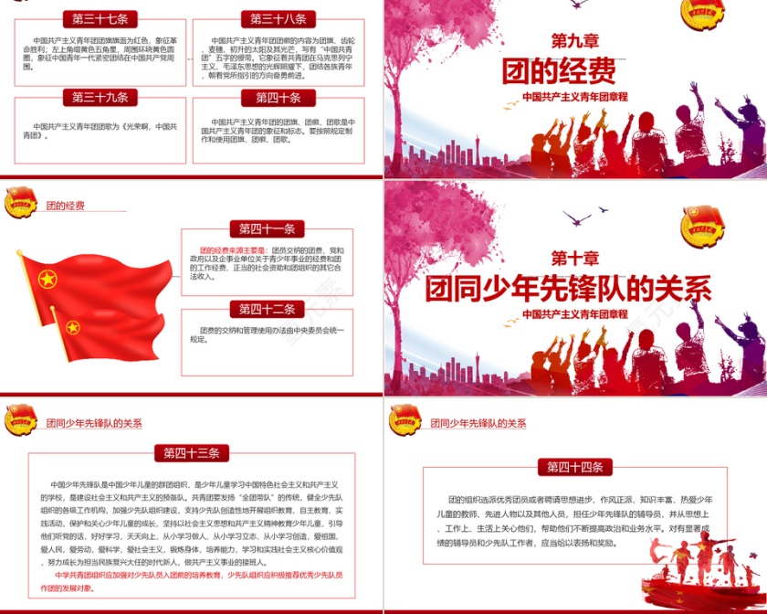 新时代的共青团员共青团章程学习PP...第8张