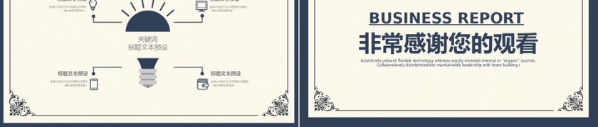 商务风企业宣传活动策划通用PPT模...第5张