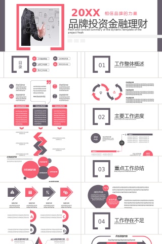 品牌投资金融理财PPT