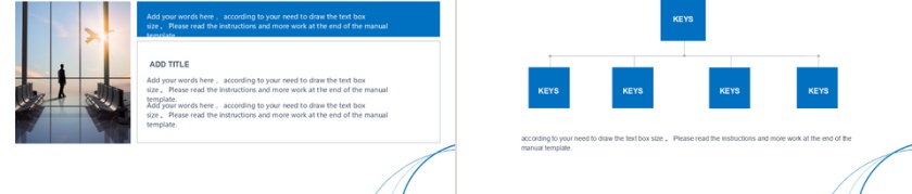 简约扁平风多图表企业宣传产品介绍企业文化商务通用PPT模板第5张
