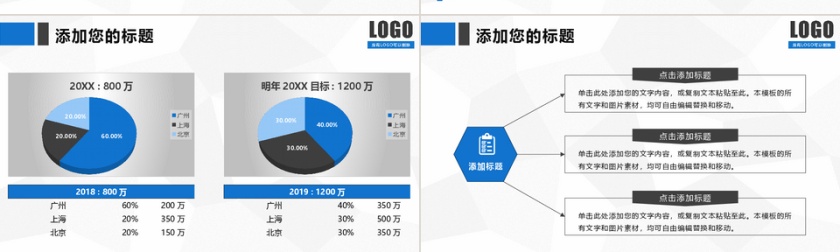 商务简约风企业介绍通用PPT模板第4张
