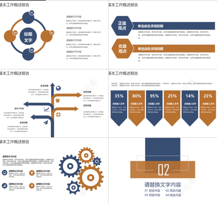 商务风企业介绍宣传企业文化PPT模板第2张