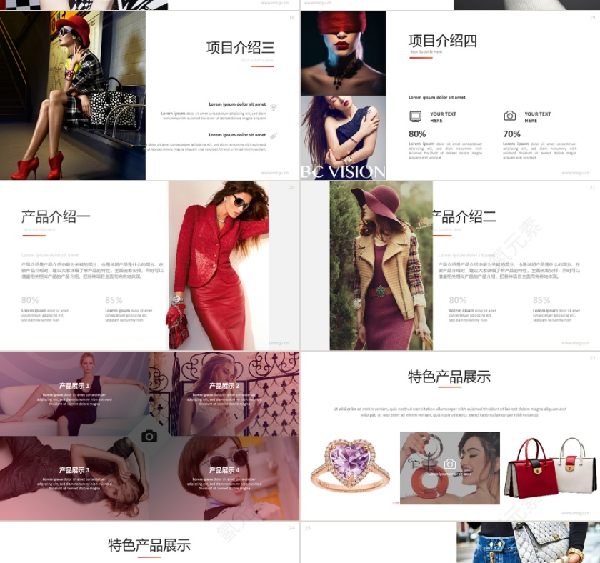 高端奢侈品时尚品牌营销策划PPT模板第4张