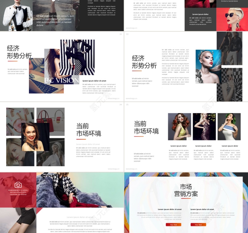 高端奢侈品时尚品牌营销策划PPT模板第6张