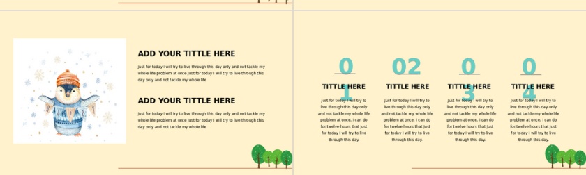 小熊识字可爱课件ppt通用模板第4张