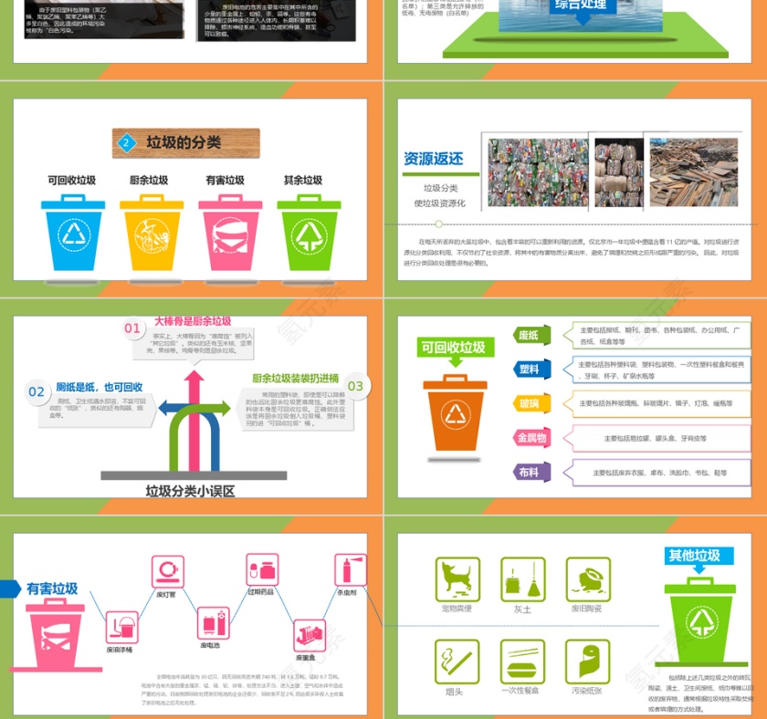 卡通教育培训PPT模板第3张