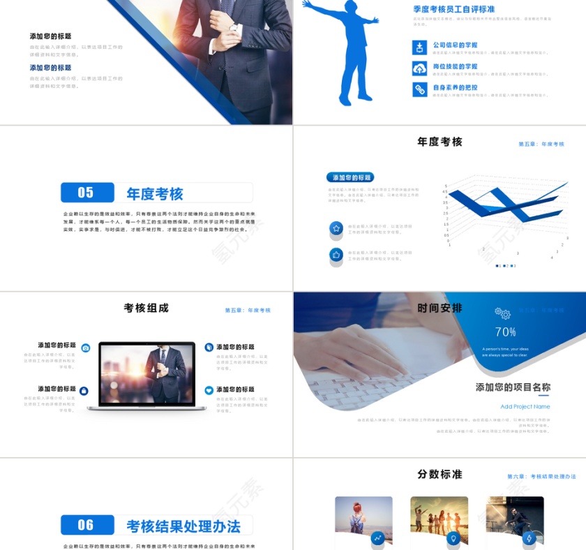 员工绩效考核管理PPT模板第5张
