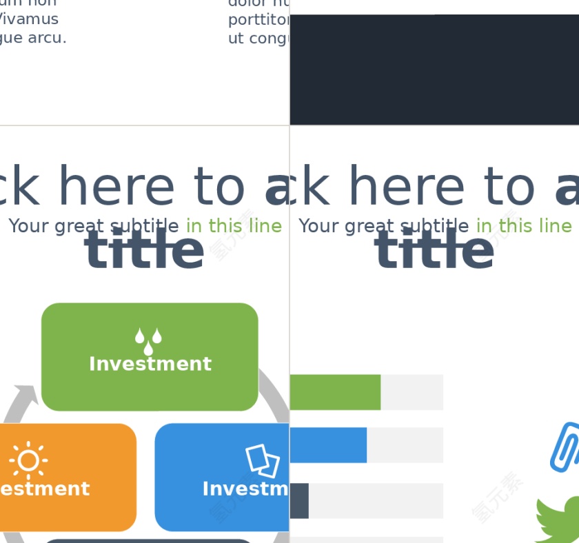 蓝白色简约企业文化介绍PPT模板第20张