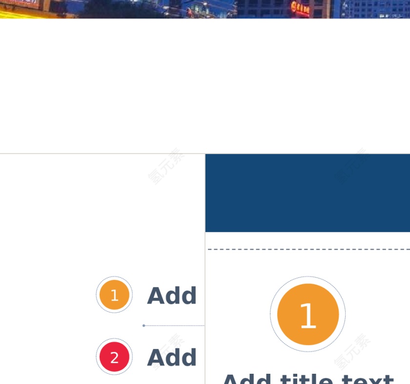 蓝白色简约企业文化介绍PPT模板第3张