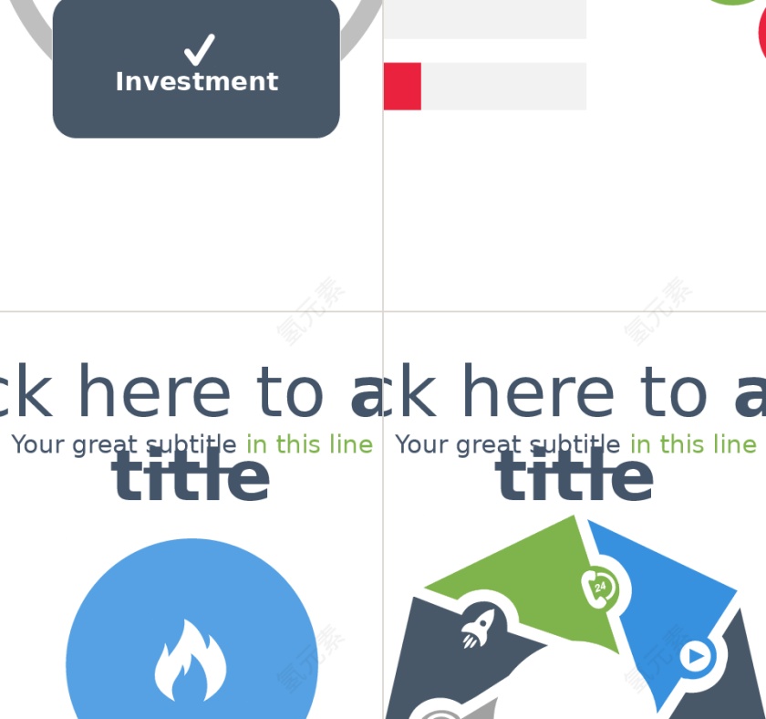 蓝白色简约企业文化介绍PPT模板第21张