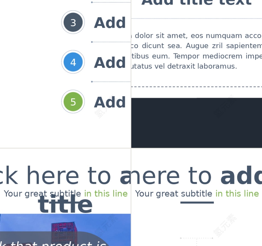 蓝白色简约企业文化介绍PPT模板第4张
