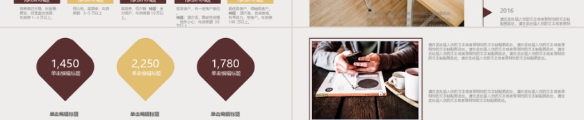 简约灰色大气高端述职汇报ppt模板第3张