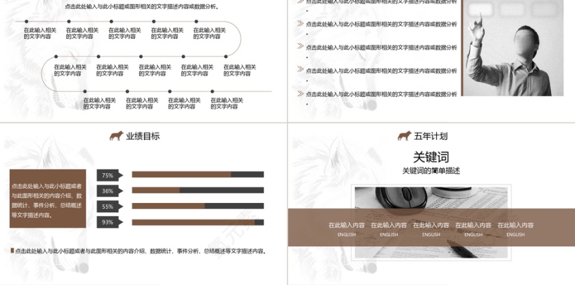 销售管理岗位竞聘PPT模板第5张