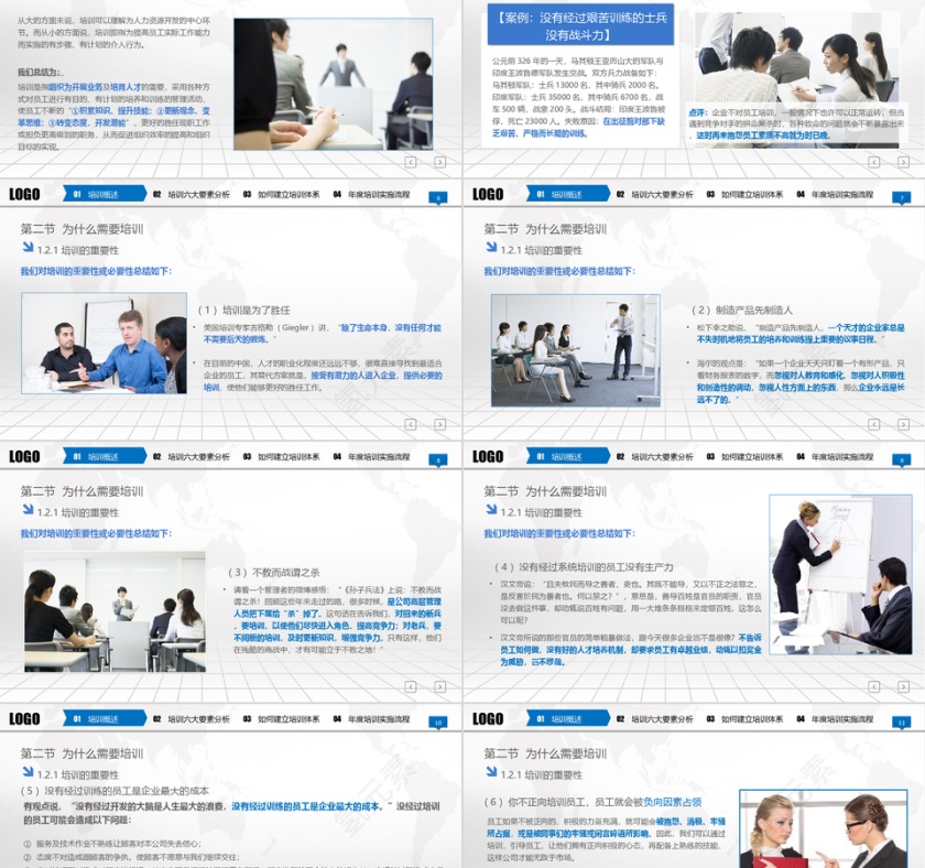 新员工入职培训教育手册动态PPT课件第2张