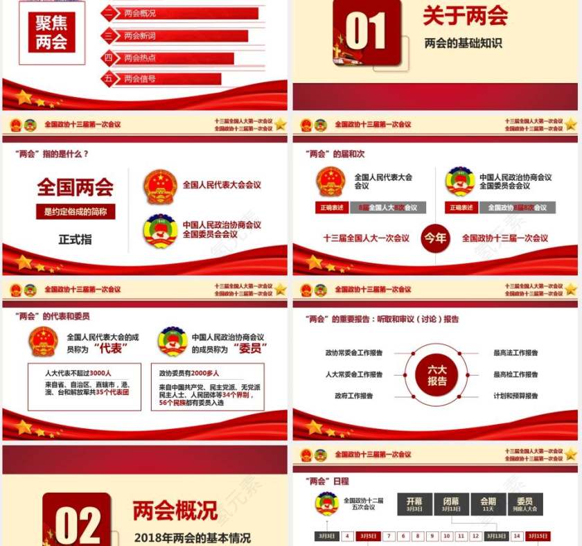 2018两会主题撸起袖子加油干政府工作报告第2张