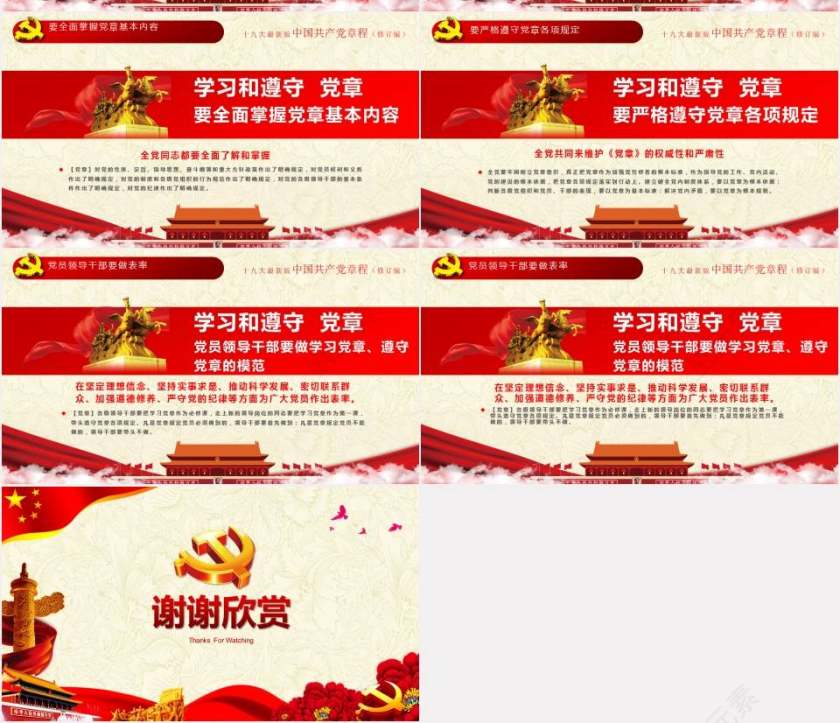 党章全方位解读学习中国共产党章程PPT第13张