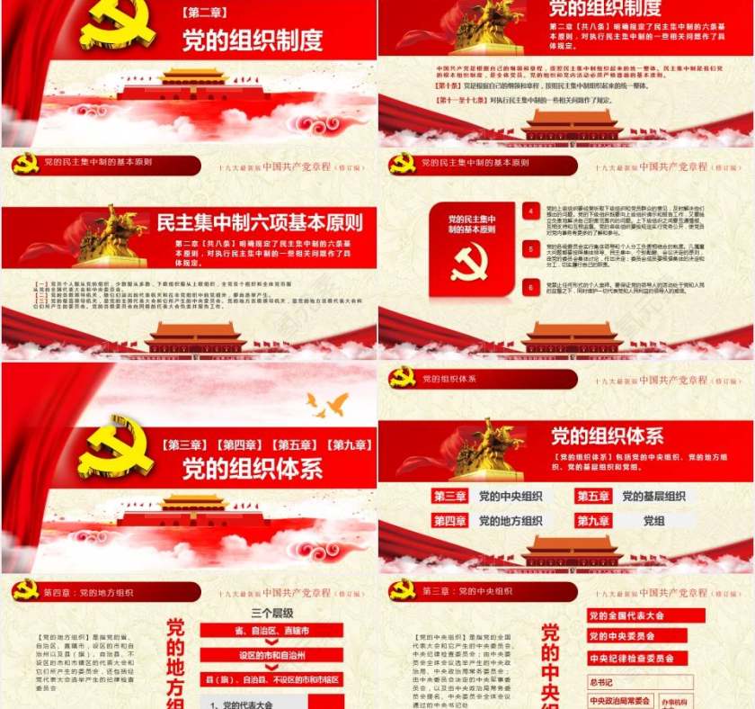 党章全方位解读学习中国共产党章程PPT第8张