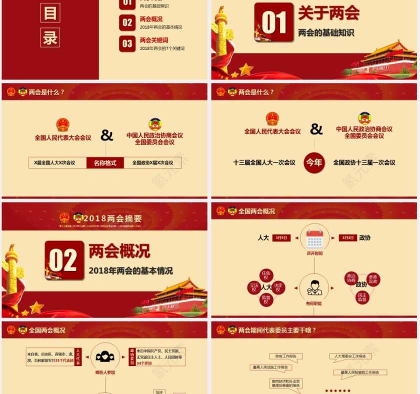 2018两会解读撸起袖子加油干第2张