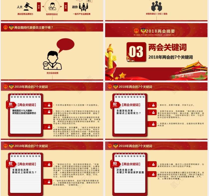 2018两会解读撸起袖子加油干第3张