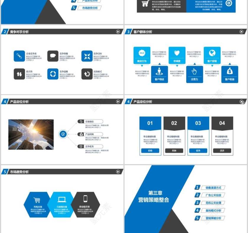 完整框架通用商业计划书第3张
