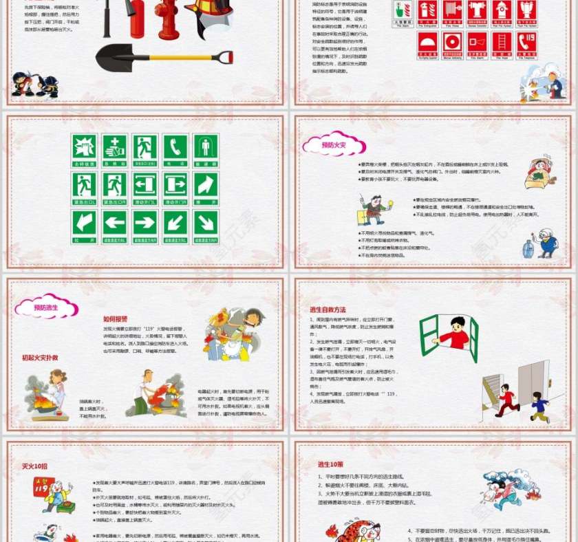 消防安全安全消防PPT第2张