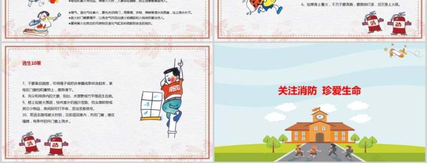 消防安全安全消防PPT第3张