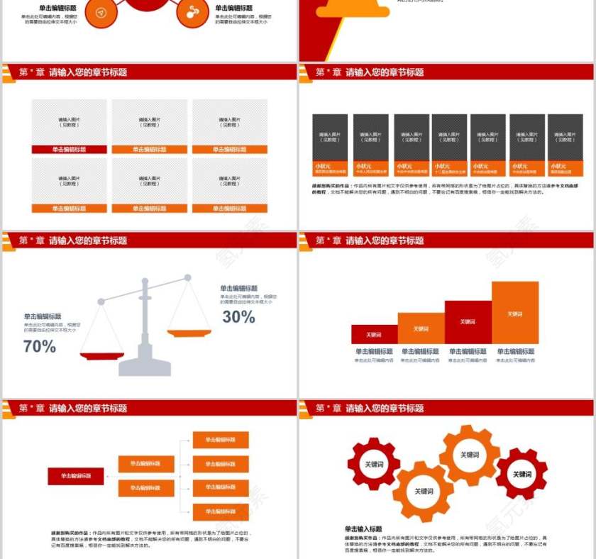 消防防火安全模版消防安全PPT第6张