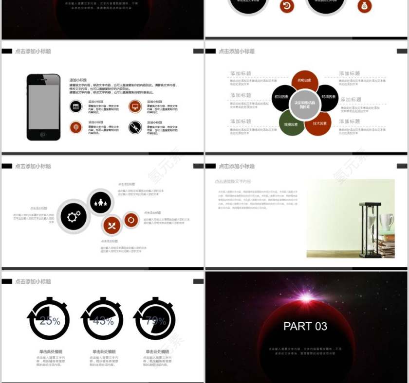 商业计划书通用PPT模板第3张