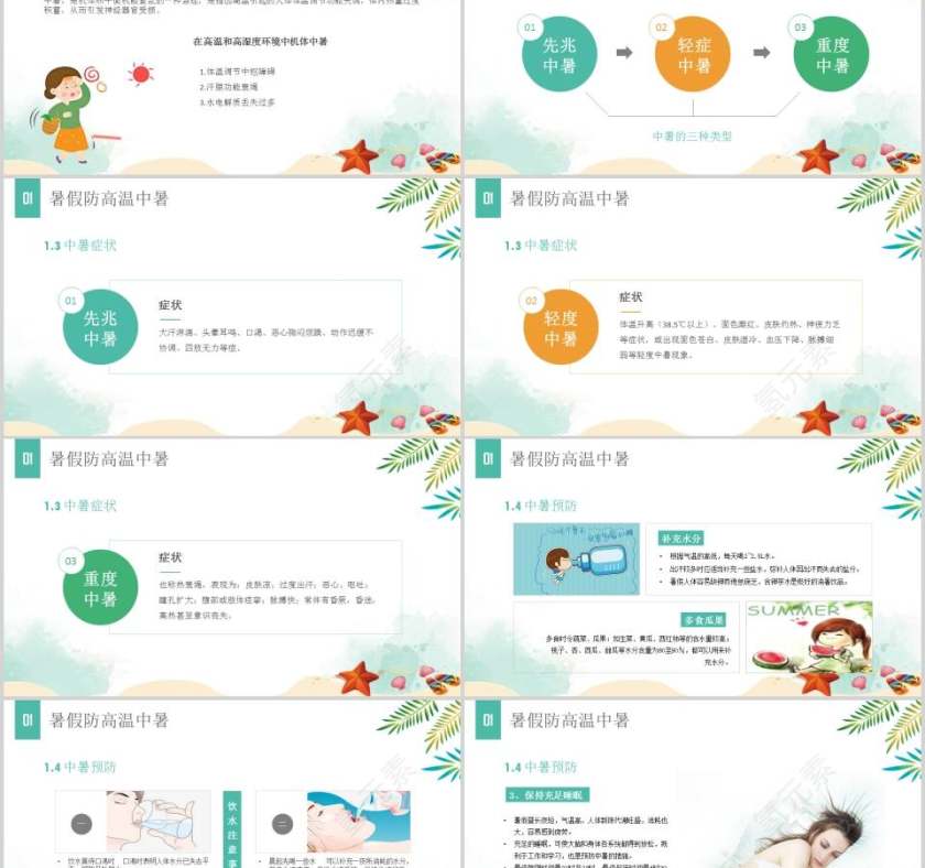 暑假安全知识教育培训PPT第2张