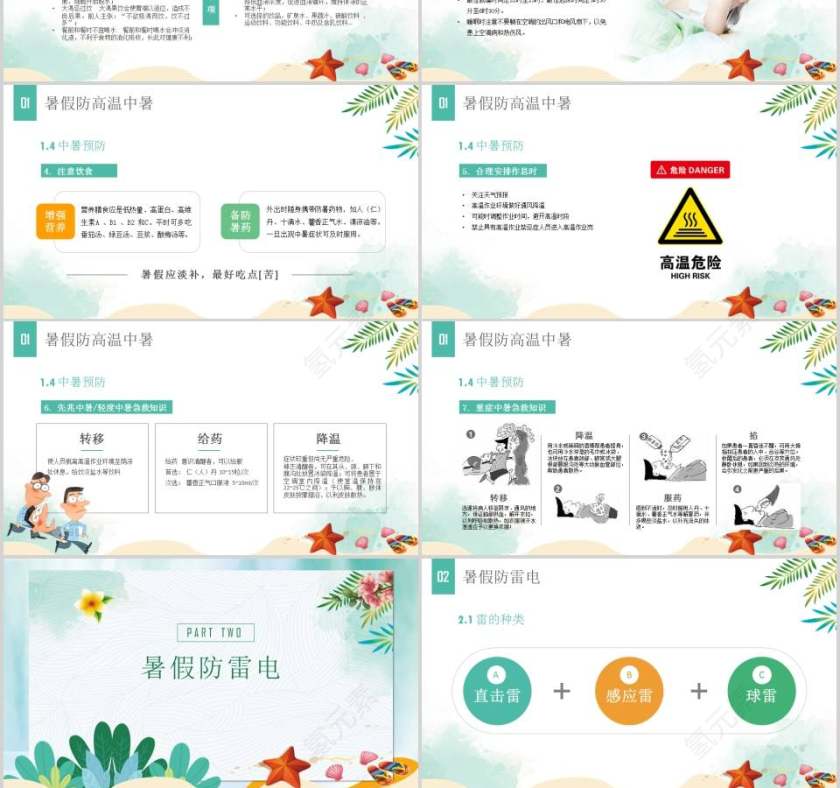 暑假安全知识教育培训PPT第3张