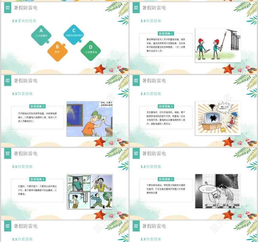 暑假安全知识教育培训PPT第4张