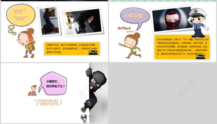 校园安全教育之日常生活篇安全教育PPT第4张