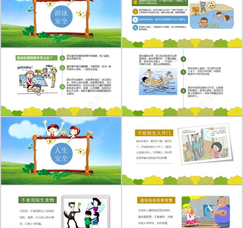 安全教育主题班会PPT第5张