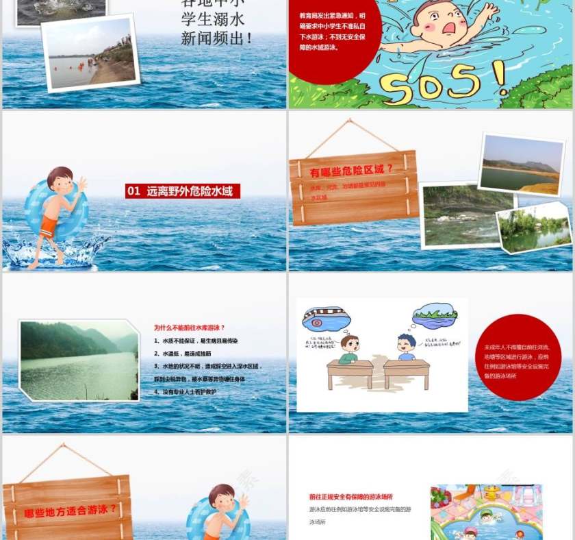预防溺水安全教育PPT第2张