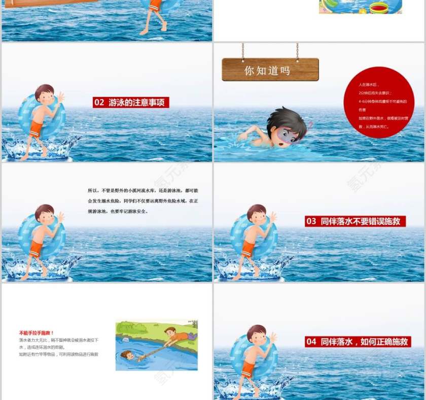 预防溺水安全教育PPT第3张