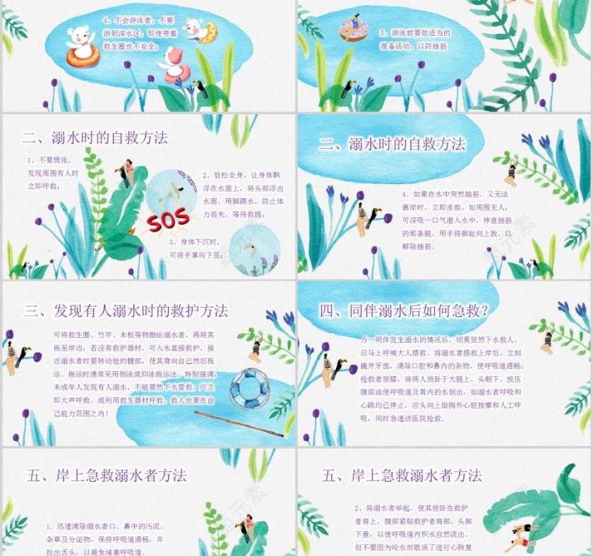 预防溺水安全教育PPT第2张
