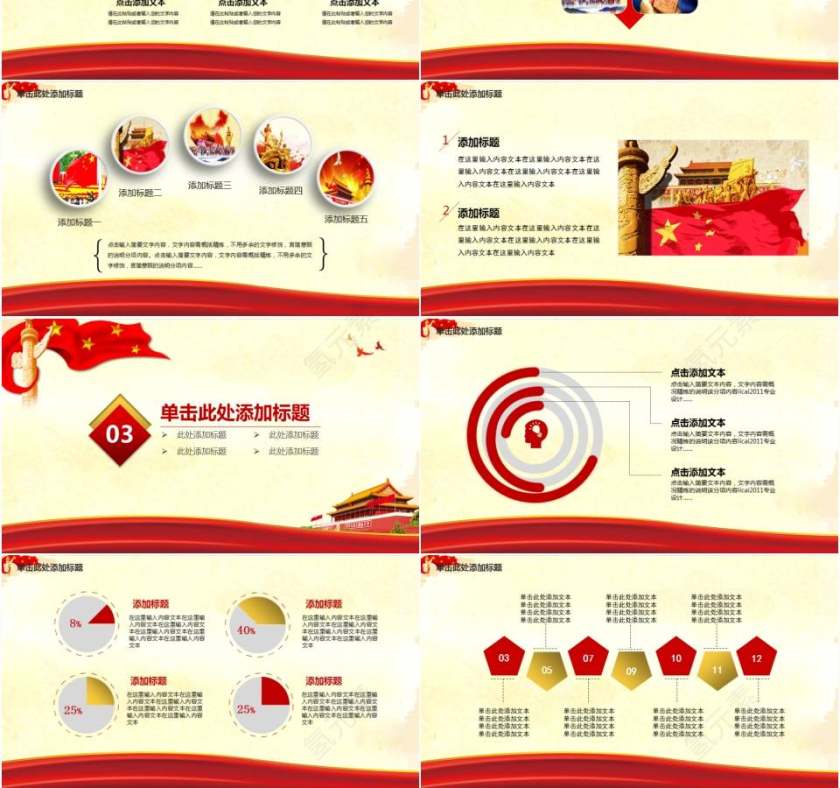 共青团团委团课工作总结党课学习汇报PPT模板第3张