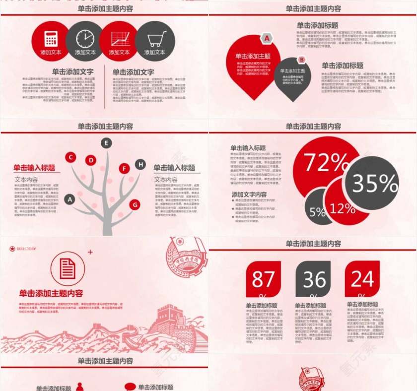 中国共青团团委专用党课工作计划述职汇报PPT模版第4张