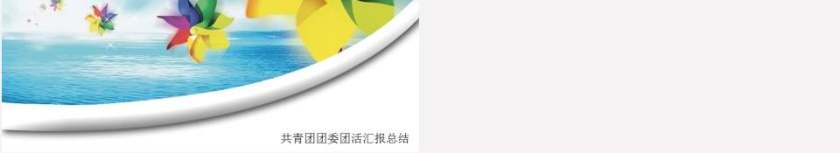 共青团团委团活动汇报党课总结PPT幻灯片第10张