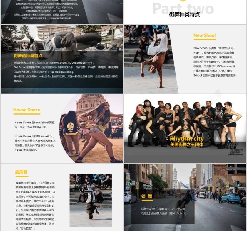 街舞知识培训PPT街舞培训招生PPT第3张