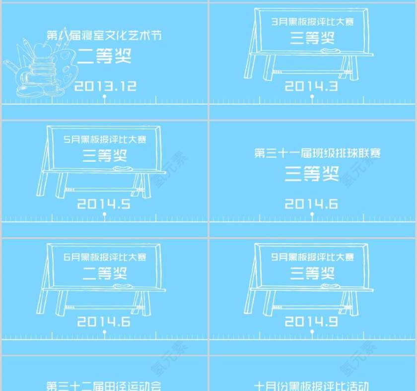 营销班级毕业纪念册PPT第4张