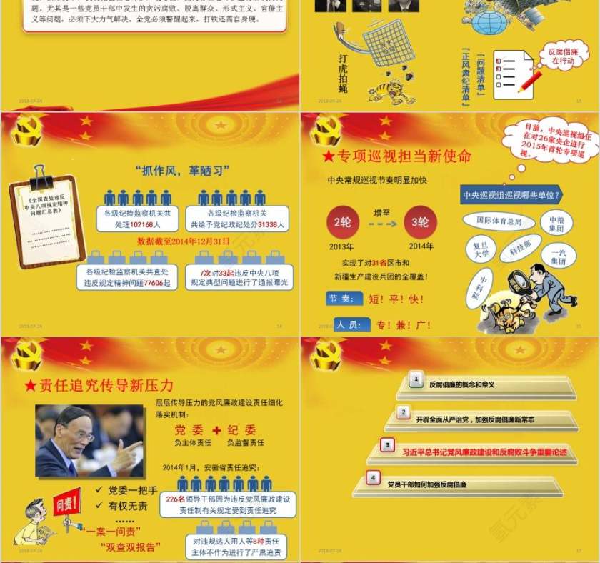   党风廉政建设廉政廉洁ppt第4张