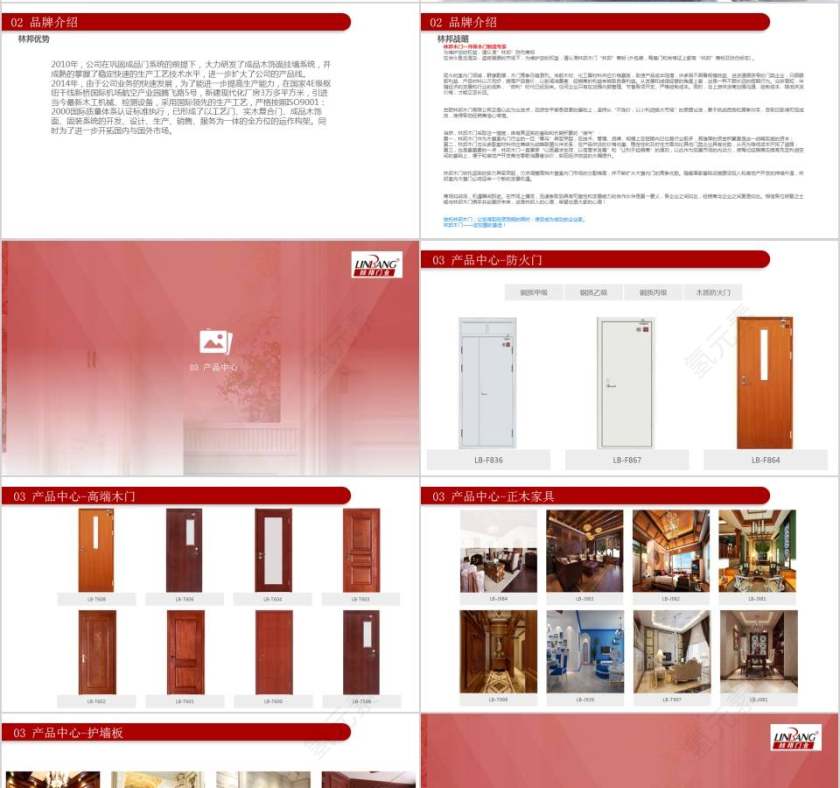 木门品牌和产品介绍PPT第4张