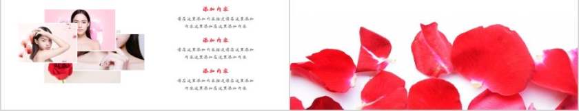 简约风格女性产品介绍ppt 模板第5张