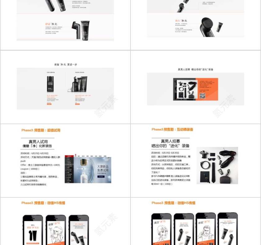 男士护肤商业产品介绍PPT第5张