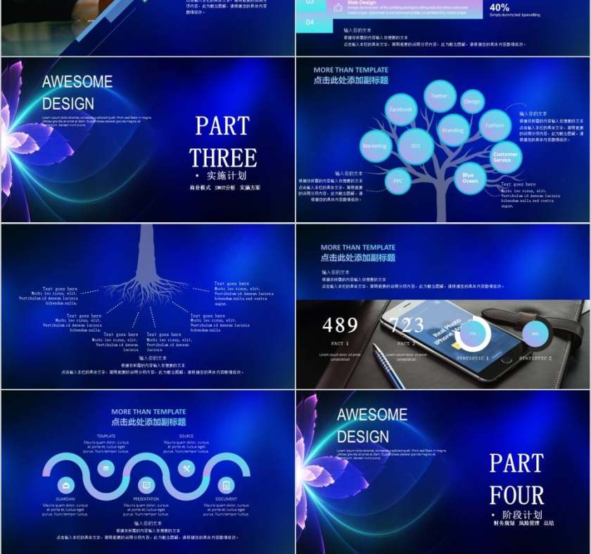 商业计划产品介绍PPT模板第3张