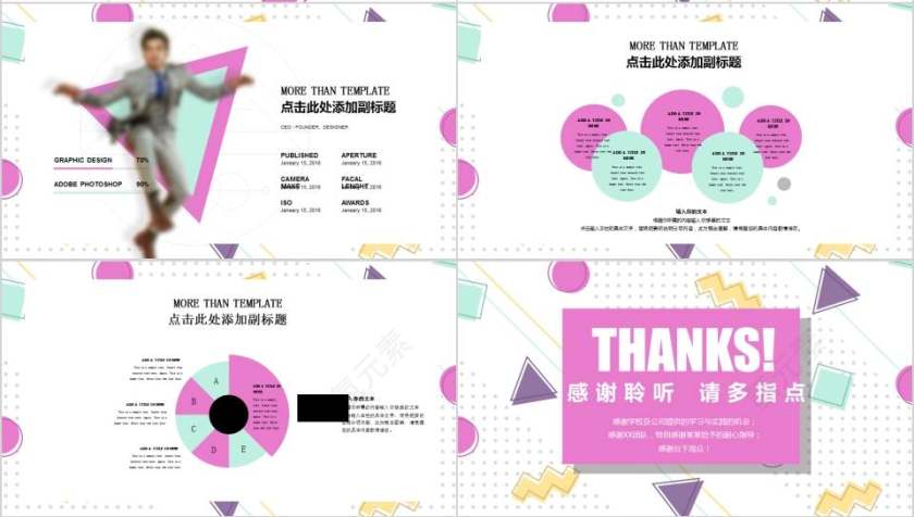 商业计划产品介绍PPT模板第4张